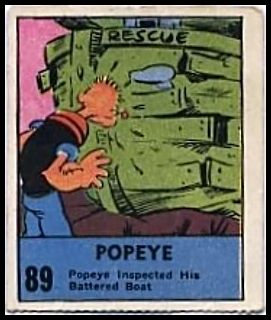 89 Popeye Inspected His Battered Boat